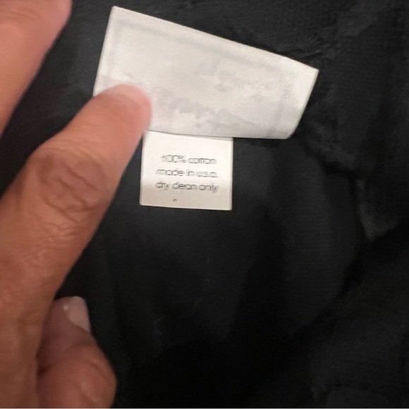 Biarritz by Lisa L. Size small vintage black high waisted lace zip up skirt - Picture 3 of 5